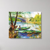 Fischerei im Frühjahr Vincent van Gogh Leinwanddruck (Vorderseite)