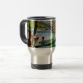 Fischerei im Frühjahr Vincent van Gogh Reisebecher (Vorderseite Links)