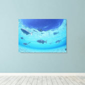 Fischerei im Meer 3 Leinwanddruck (Insitu (Holzboden))