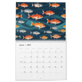 Fischerei im Meer Kalender (Mär 2027)
