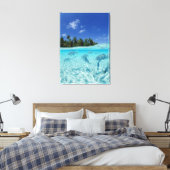 Fischerei im Meer Leinwanddruck (Insitu (Schlafzimmer))