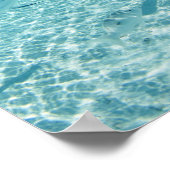 Fischerei im Meer Poster (Ecke)