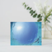 Fischerei im Meer Postkarte (Stehend Vorderseite)