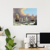 Fischerei im nördlichen Wal: "Swan" & "Isabella" Poster (Heimbüro)