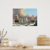 Fischerei im nördlichen Wal: "Swan" & "Isabella" Poster (Küche)