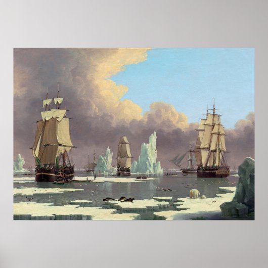 Fischerei im nördlichen Wal: "Swan" & "Isabella" Poster (Vorne)