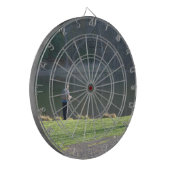 Fischerei im Teich Dartscheibe (Vorderseite Links)