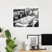 Fischerei in Alaska 1922 Poster (Heimbüro)