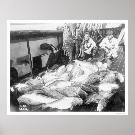 Fischerei in Alaska 1922 Poster (Vorne)