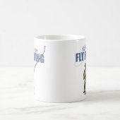 Fischerei in Gewässern Kaffeetasse (Mittel)