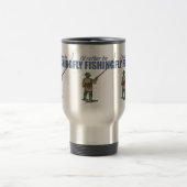 Fischerei in Gewässern Reisebecher (Mittel)