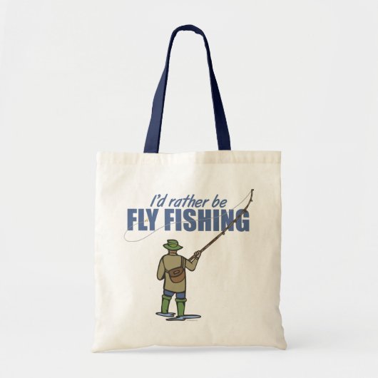 Fischerei in Gewässern Tragetasche (Vorne)