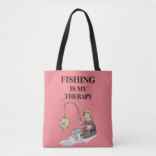 Fischerei in meinem Therapiedesign Tasche (Vorderseite)