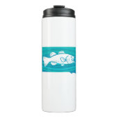 Fischerei in Süddakota Thermosbecher (Vorderseite)