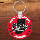 Fischerei, Indiana Schlüsselanhänger (Rückseite)