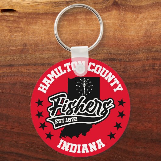 Fischerei, Indiana Schlüsselanhänger (Rückseite)
