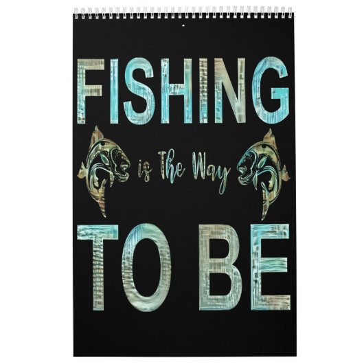 Fischerei ist der Weg, um zu sein, Retro Kalender (Titelbild)