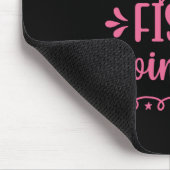 Fischerei ist etwas, was Fische machen Mousepad (Ecke)