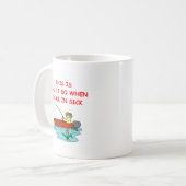 Fischerei Kaffeetasse (Vorderseite Links)