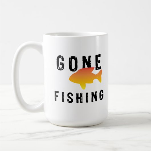 Fischerei Kaffeetasse (Links)