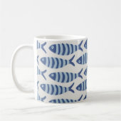 Fischerei-Kaffeetasse für den Morgen Kaffeetasse (Links)