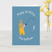 Fischerei Karte (Gelbe Blume)