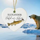 Fischerei Keramik Ornament