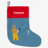 Fischerei Kleiner Weihnachtsstrumpf (Vorderseite)