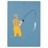 Fischerei Klemmbrett (Rückseite)