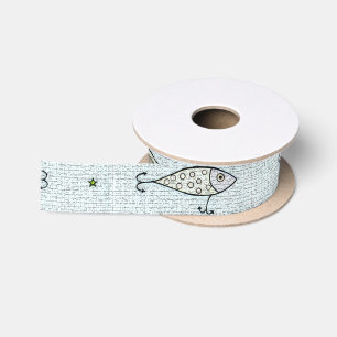 Fischerei Köder 1,5-Zoll-Satinband Satinband