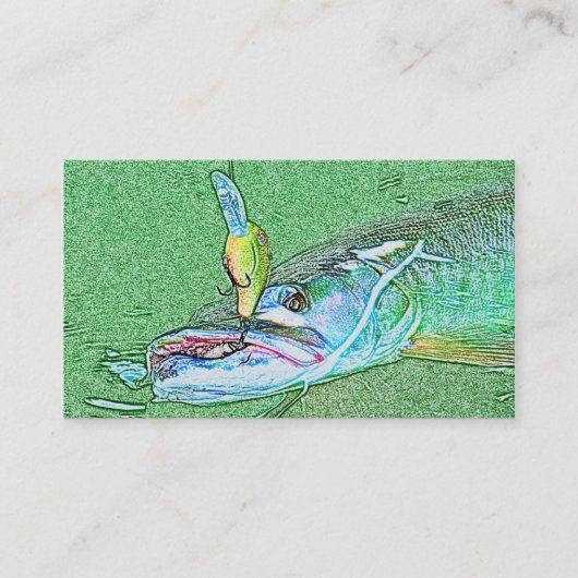 FISCHEREI - KUNDENGERECHTE Visitenkarte (Vorderseite)