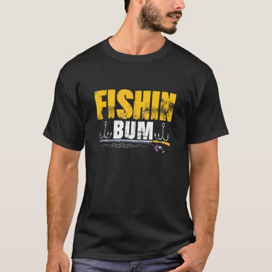Fischerei-Landstreicher T-Shirt (Vorderseite)