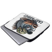 Fischerei Laptopschutzhülle (Vorne Knopf)