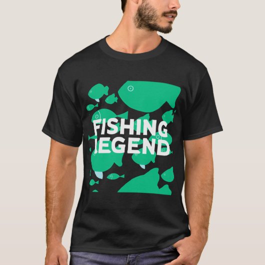 Fischerei-Legende T-Shirt (Vorderseite)