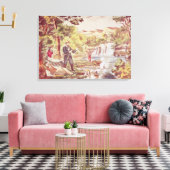 Fischerei Leinwanddruck (Insitu (Wohnzimmer))