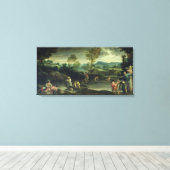 Fischerei Leinwanddruck (Insitu (Holzboden))