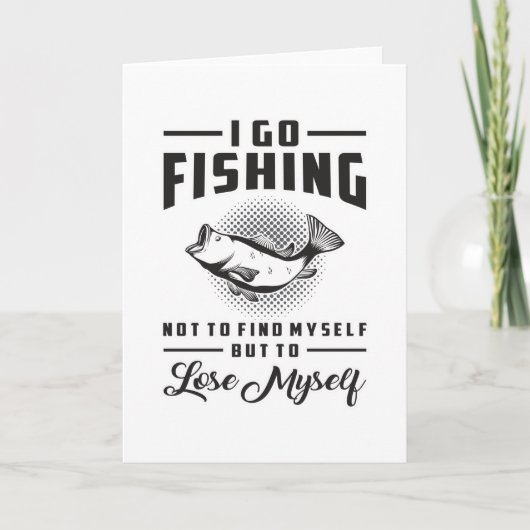 Fischerei Liebe Fischerei Fischerei Fischerei Fisc Karte (Vorderseite)
