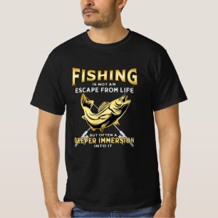 Fischerei Liebe Fischfang Fischfang Witterungsgefü T-Shirt