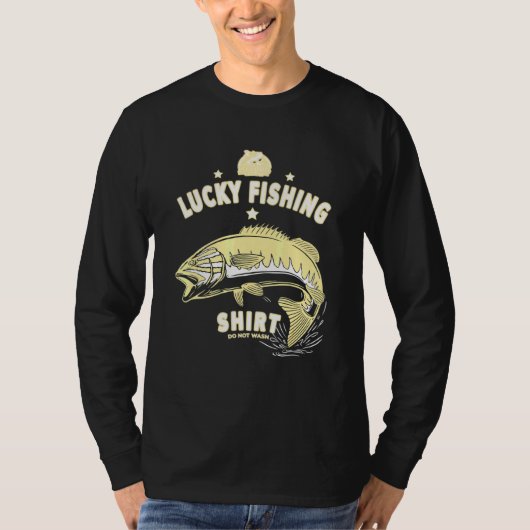 Fischerei Liebe - Glücksfisch T-Shirt (Vorderseite)