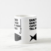 Fischerei Lügen lustige Tasse oder Reise-Tasse (Mittel)