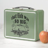 Fischerei Metall Brotdose (Beispiel)