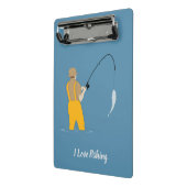 Fischerei Mini Klemmbrett (Gewinkelt2)