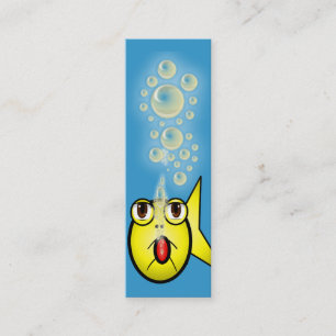 Fischerei Mini Visitenkarte