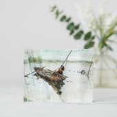 Fischerei mit den Netzen 1905 Postkarte (Stehend Vorderseite)