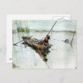 Fischerei mit den Netzen 1905 Postkarte (Vorne/Hinten)