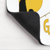 Fischerei mit Enkel Mousepad (Ecke)