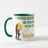 Fischerei mit Enkel Tasse (Links)