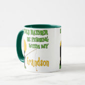 Fischerei mit Enkel Tasse (Vorderseite Links)