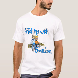 Fischerei mit Grandson Shirt