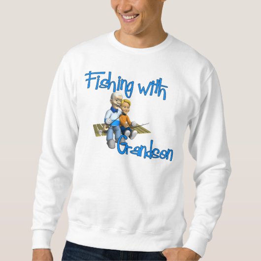 Fischerei mit Grandson Shirt (Vorderseite)